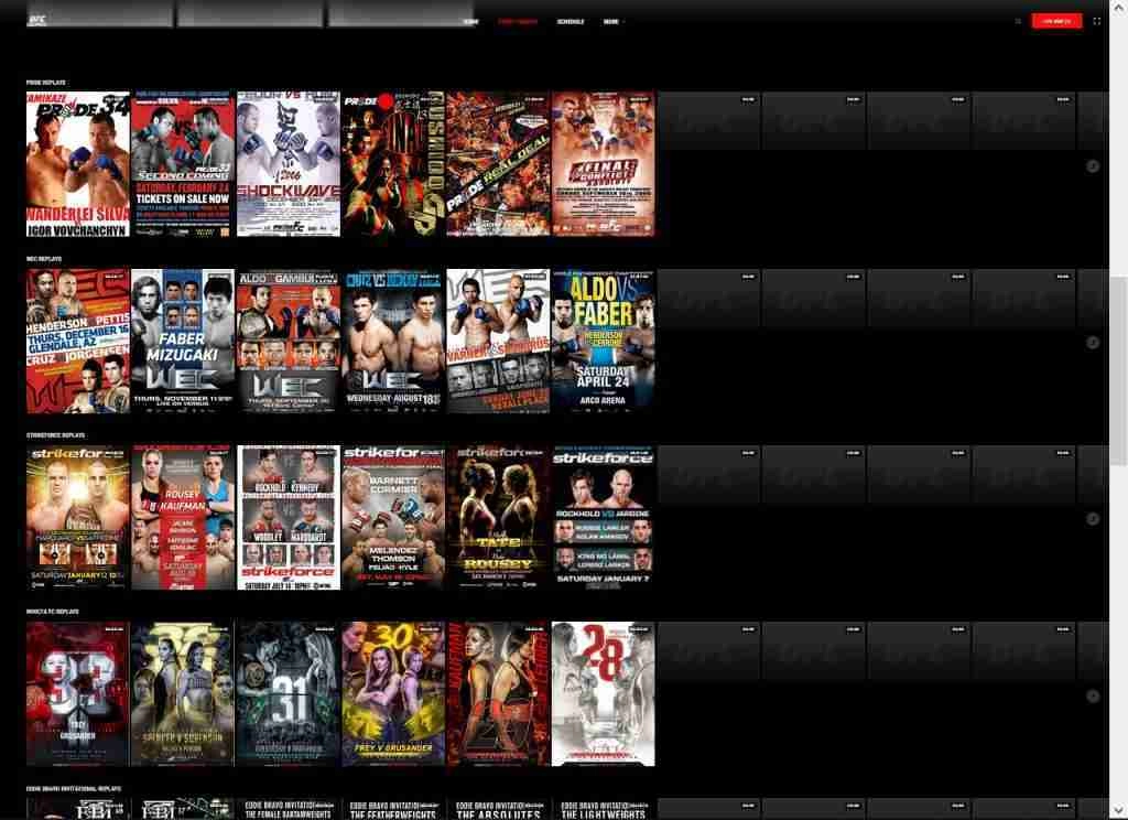 The Entire Fight pass Library