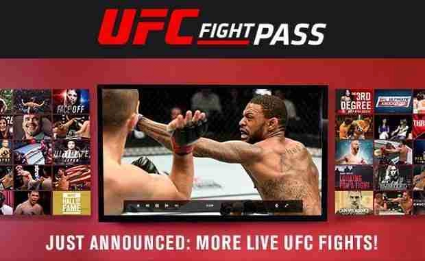 watch UFC Fight Pass on tablet phones or television
